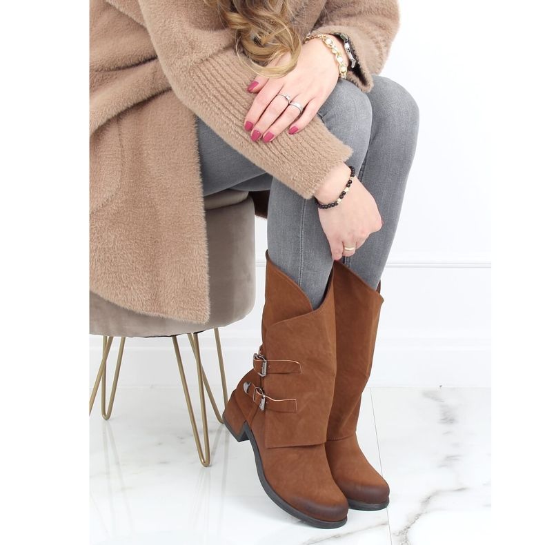 Camel ST-33P Camel botas militares marrom 1