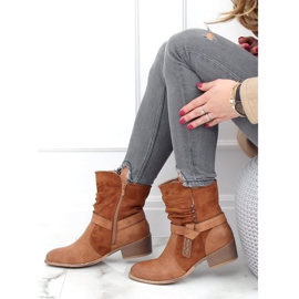 Botas femininas Camel Z1122 Camel marrom 2