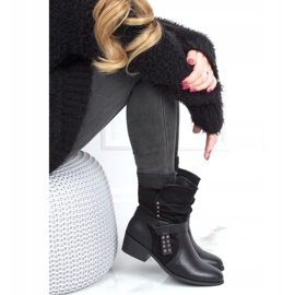Botas femininas pretas Z1122 pretas preto 2