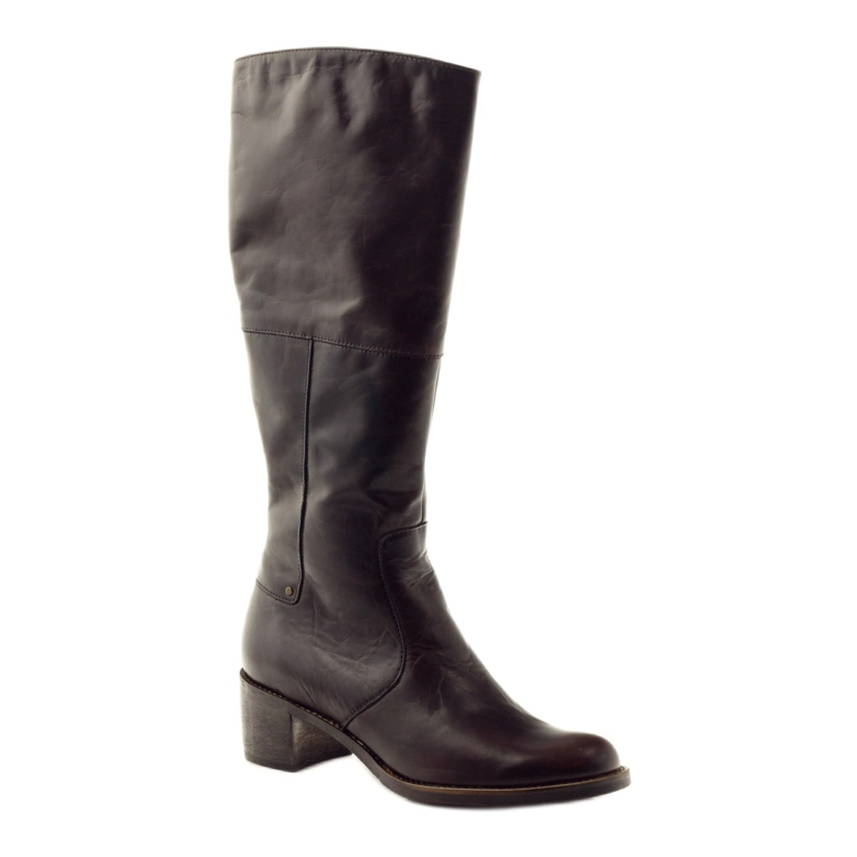 Botas femininas marrons Anabelle 503 marrom 1