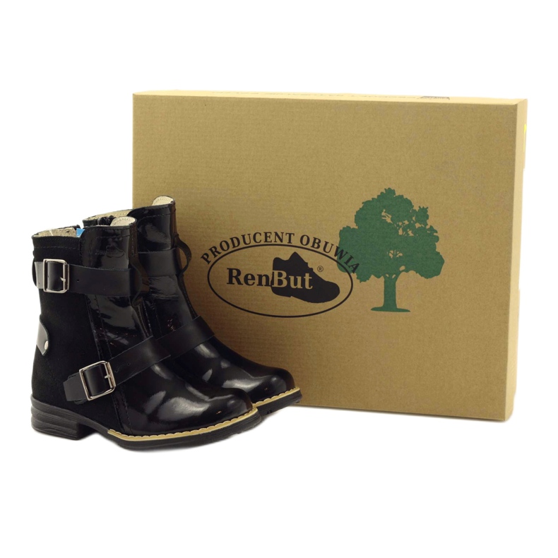 Botas de menina, Clips Ren But black preto 4