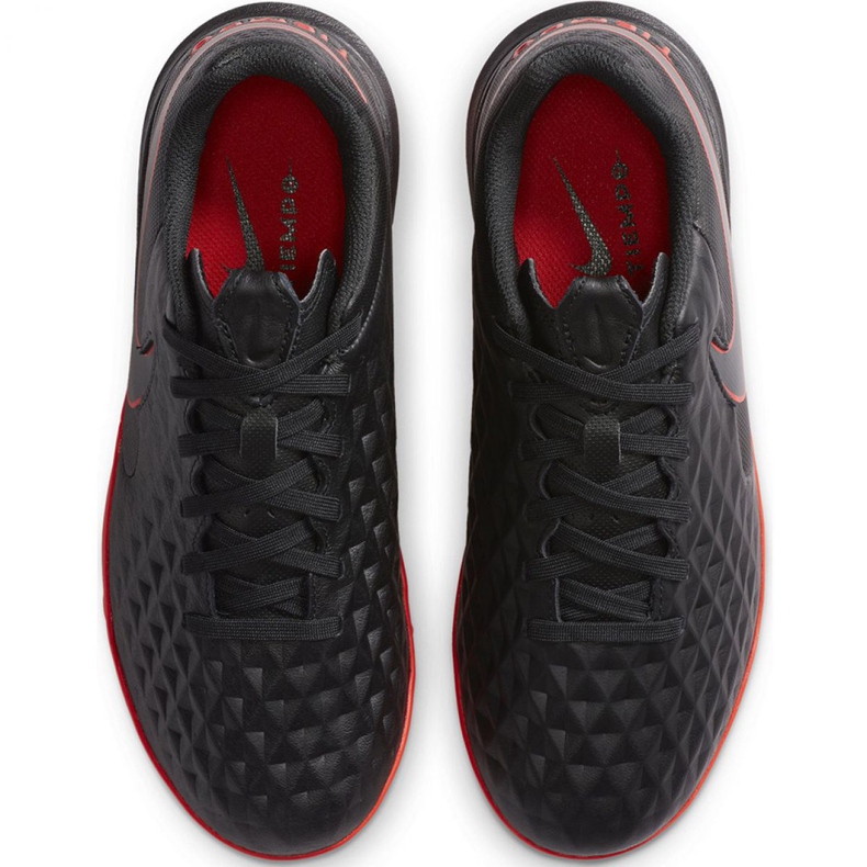 Chuteiras Nike Tiempo Legend 8 Academy Tf Jr AT5736-060 roxo, preto preto 1