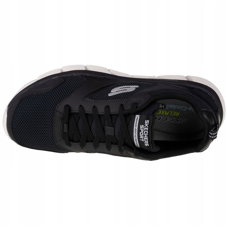 Sapatos Skechers Skech-Flex 3.0 M 52844-BKW preto 2
