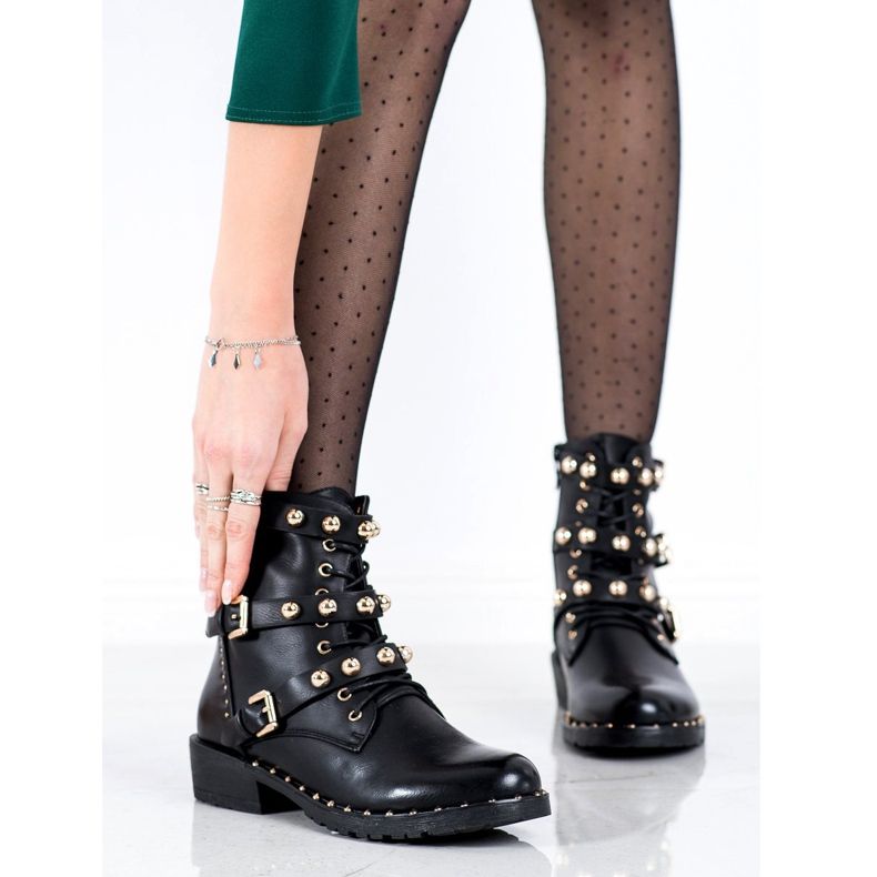 Bella Paris Trabalhadores com ornamentos dourados preto 1