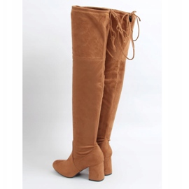 Botas acima do joelho camelo 2C1X1809-27 Camel marrom 1