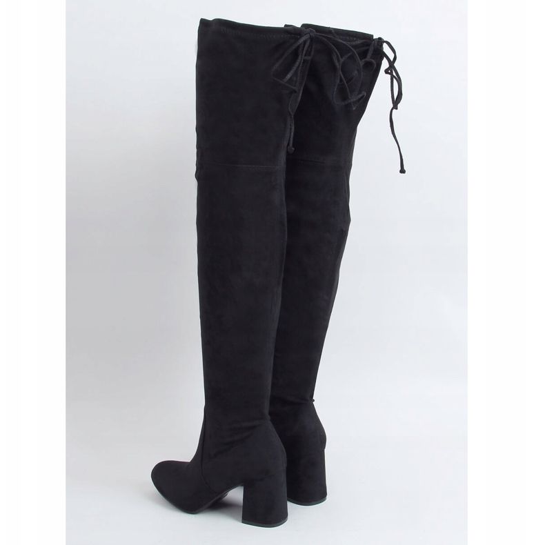 Botas pretas de salto alto 2C1X1809-27 pretas preto 1