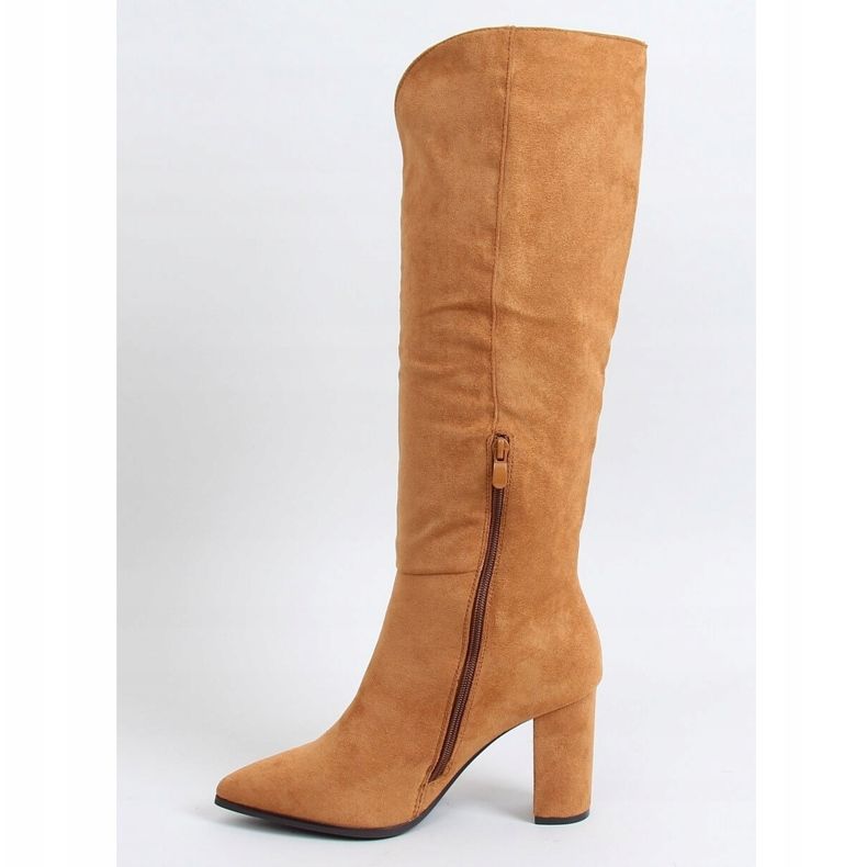 Botas clássicas com corte de camelo RB89P Camel marrom 1