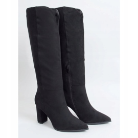 Botas clássicas com recorte preto RB89P Preto 1