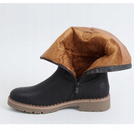 Botas pretas femininas pretas 6981 pretas preto 1