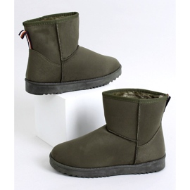Botas de neve femininas verdes HX-038 Verde 1 Botas de neve femininas verdes HX-038 Verde 1