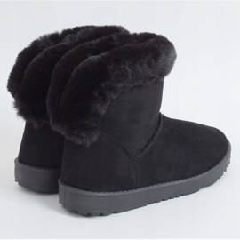 Botas de neve femininas negras D01901-1 Pretas preto 2 Botas de neve femininas negras D01901-1 Pretas preto 2