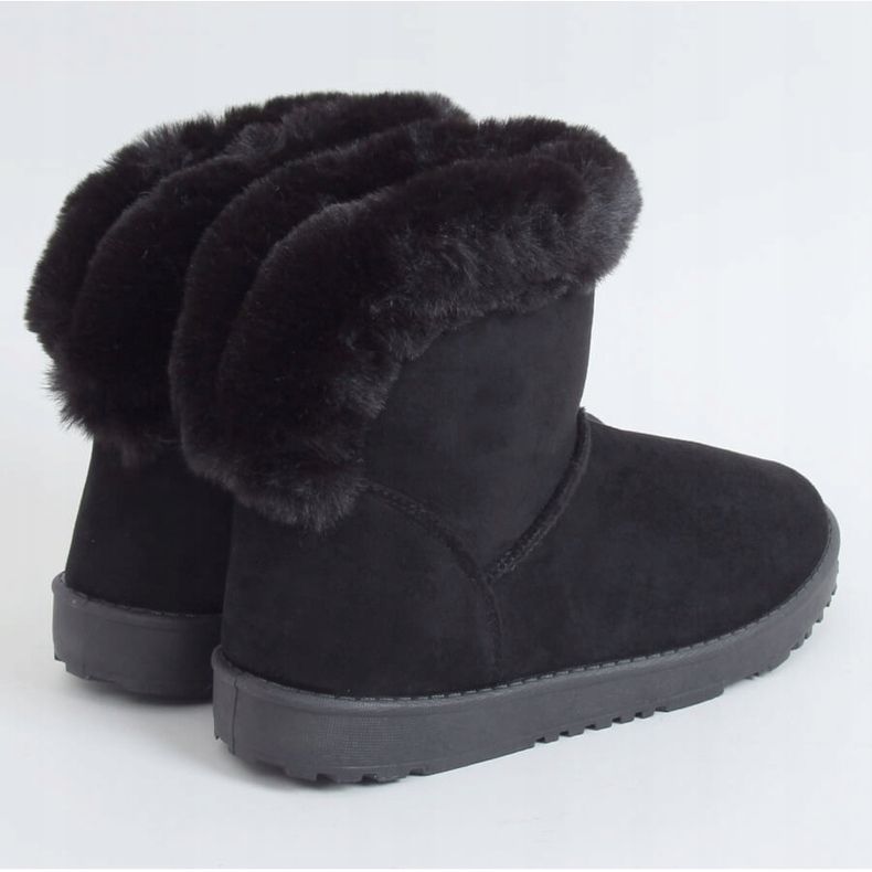 Botas de neve femininas negras D01901-1 Pretas preto 2 Botas de neve femininas negras D01901-1 Pretas preto 2