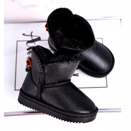 Apawwa Botas de neve quente infantil junho preto 3