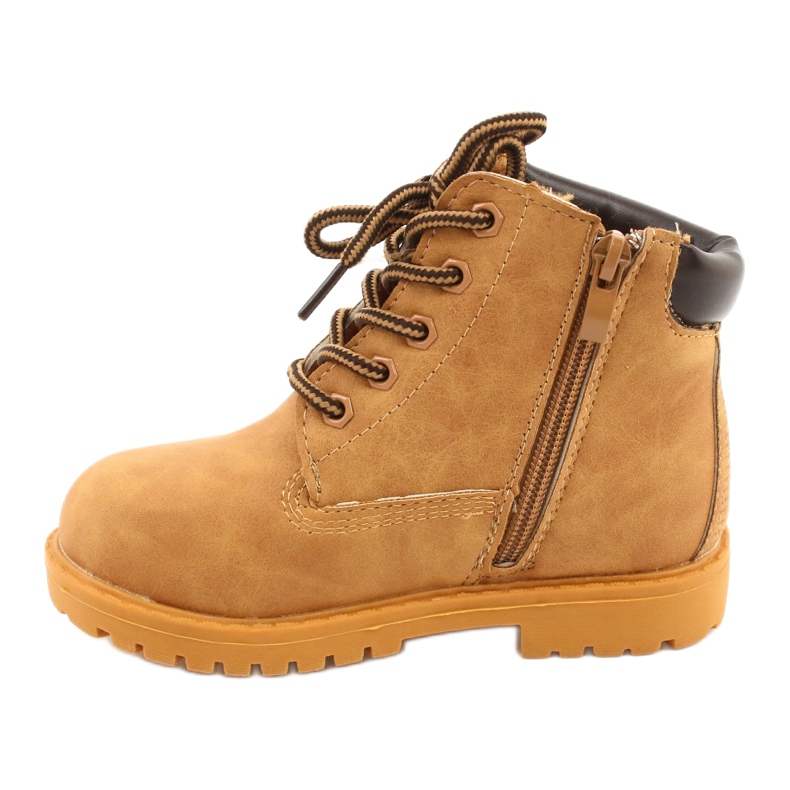Botas infantis para caçadores de calor Camel Dexter amarelo 3 Botas infantis para caçadores de calor Camel Dexter amarelo 3