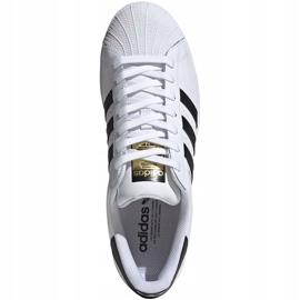 Sapatos masculinos brancos Adidas Superstar EG4958 preto 1