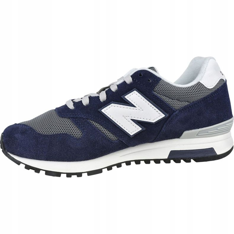 Sapatos New Balance M ML565CPC branco azul marinho cinza 1 Sapatos New Balance M ML565CPC branco azul marinho cinza 1