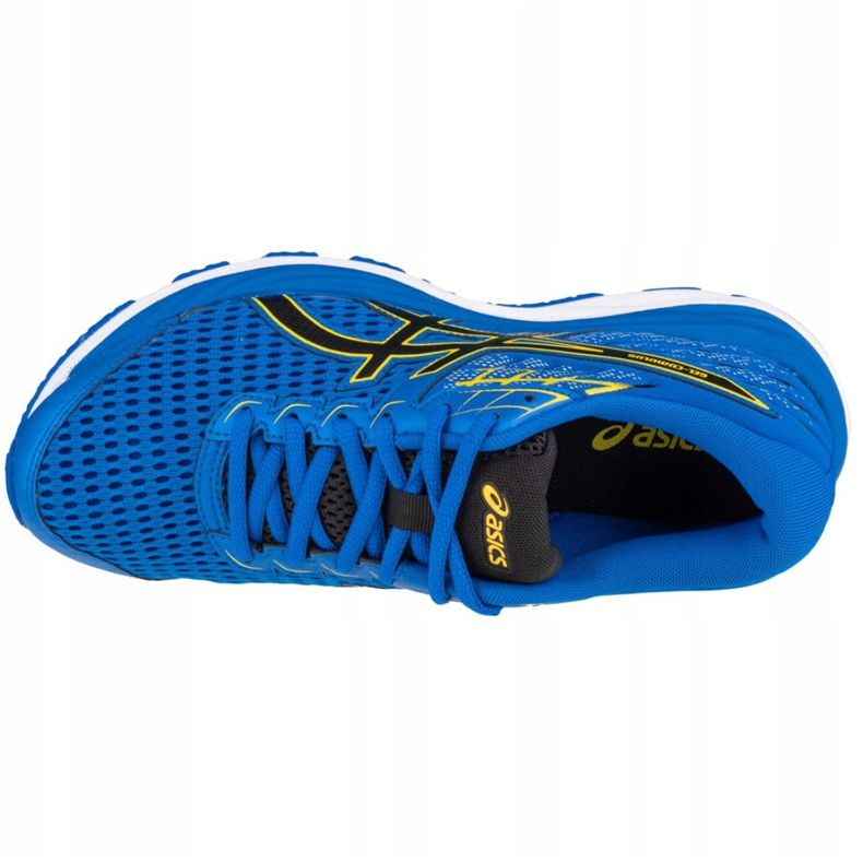Asics Gel-Cumulus 21 Gs W 1014A069-401 preto azul amarelo 2