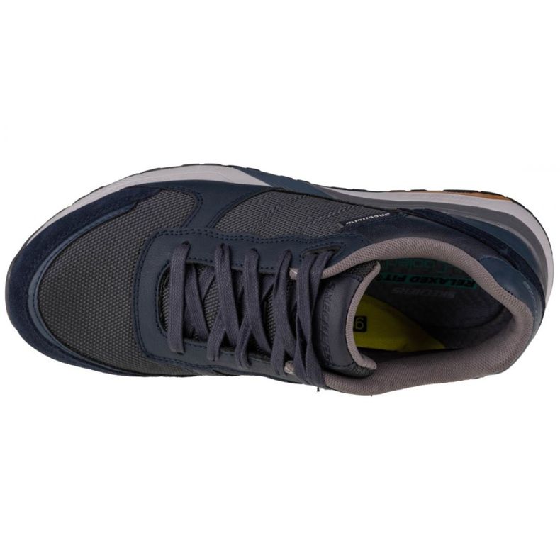 Sapatos Skechers Norgen-Westlow M 66288-NVY azul marinho cinza 2