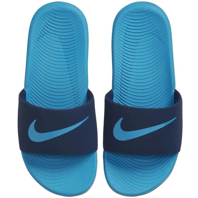Nike Kawa Slide azul marinho-azul 819 352 402 slides infantis azul-marinho 1