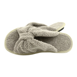 Sapatos femininos Inblu 155D102 cinza 5