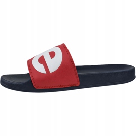 Sandália Levi's Batwing Slide 231548-794-87 branco vermelho azul marinho 1