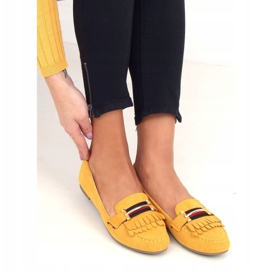 Mocassim feminino mel 88-381 amarelo 1