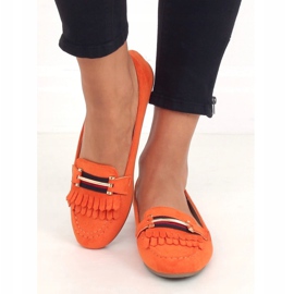 Mocassins femininos laranja 88-381 Orange 1