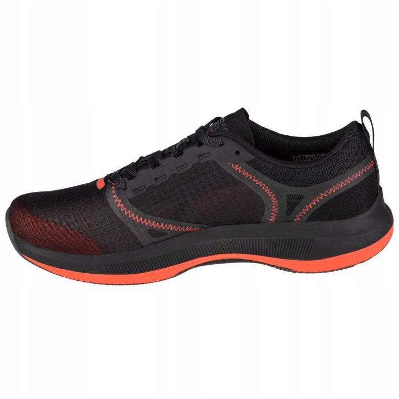 Skechers Go Run Pulse M 220013-BKOR preto laranja 1 Skechers Go Run Pulse M 220013-BKOR preto laranja 1