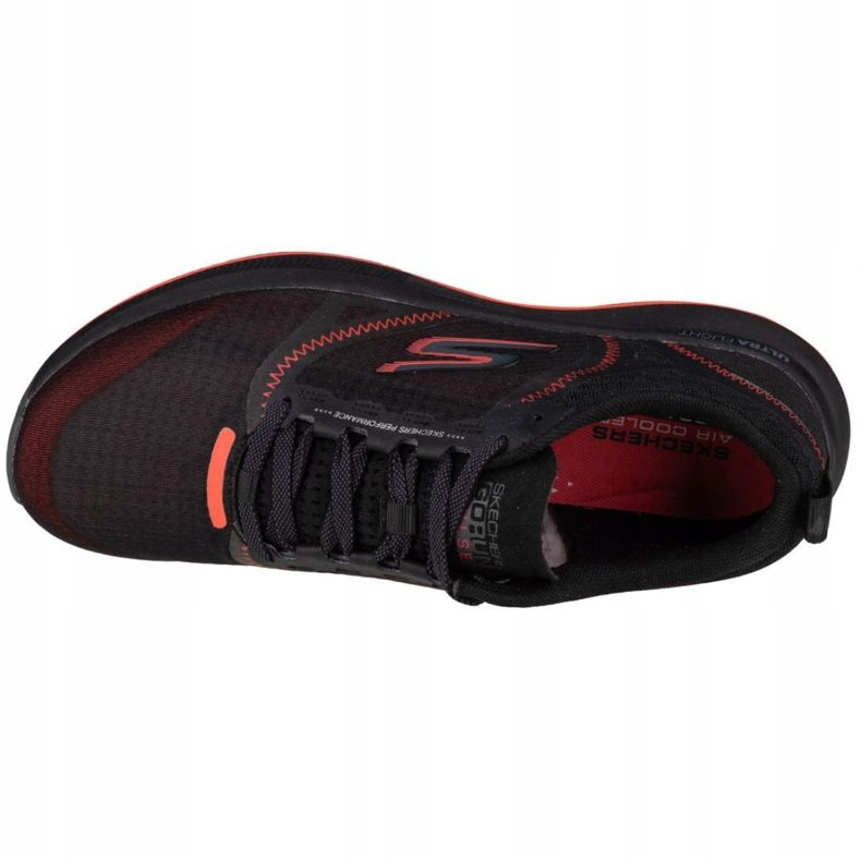 Skechers Go Run Pulse M 220013-BKOR preto laranja 2 Skechers Go Run Pulse M 220013-BKOR preto laranja 2