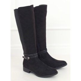 Botas femininas pretas BJ1539-KB Pretas preto 1