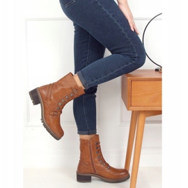 Camel 361 Botas militares Camel castanho 1 Camel 361 Botas militares Camel castanho 1