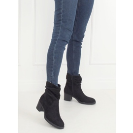 Botas pretas de salto alto 6341 Pretas preto 1