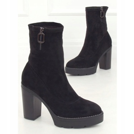 Botas plataforma pretas 9513 pretas preto 1