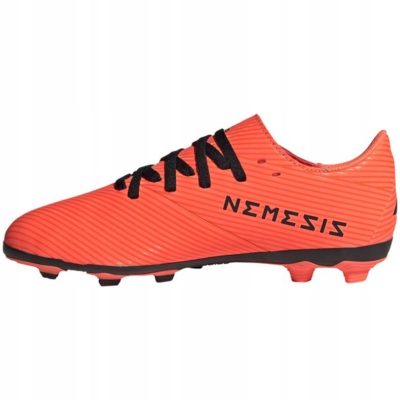 Chuteiras Adidas Nemeziz 19.4 FxG Jr EH0507 multicolorido laranja 2
