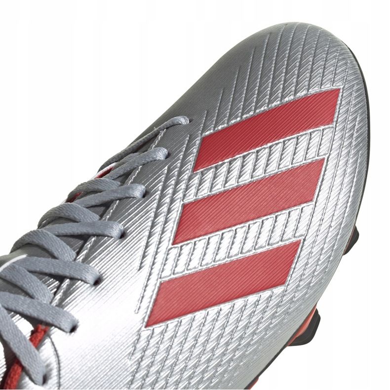 Botas de futebol adidas X 19.4 FxG prata F35379 4