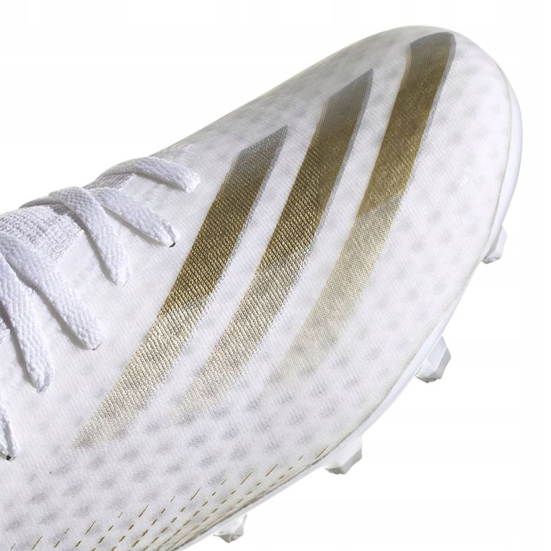 Chuteiras Adidas X Ghosted.3 Mg M FW3543 ouro branco dourado 2