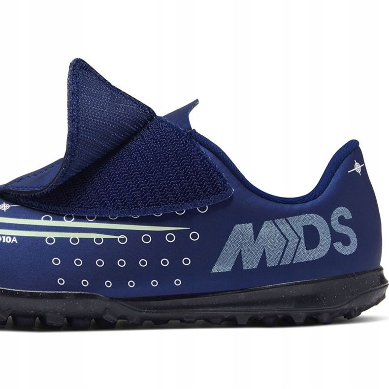 Chuteiras Nike Mercurial Vapor 13 Club Mds Tf Ps (V) Jr CJ1180-401 azul marinho 1 Chuteiras Nike Mercurial Vapor 13 Club Mds Tf Ps (V) Jr CJ1180-401 azul marinho 1