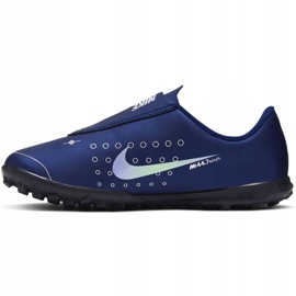 Chuteiras Nike Mercurial Vapor 13 Club Mds Tf Ps (V) Jr CJ1180-401 azul marinho 3