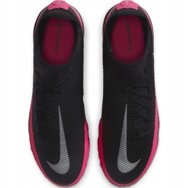 Chuteiras Nike Phantom Gt Academy Df Tf M CW6666 006 rosa, preto preto 1