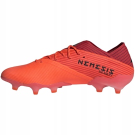 Chuteiras Adidas Nemeziz 19.1 Fg M EH0770 multicolorido laranja 2