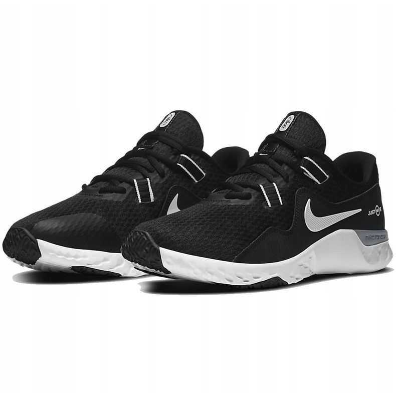 Nike Renew Retaliation Tr 2 sapatos masculinos negros CK5074 001 branco preto 1