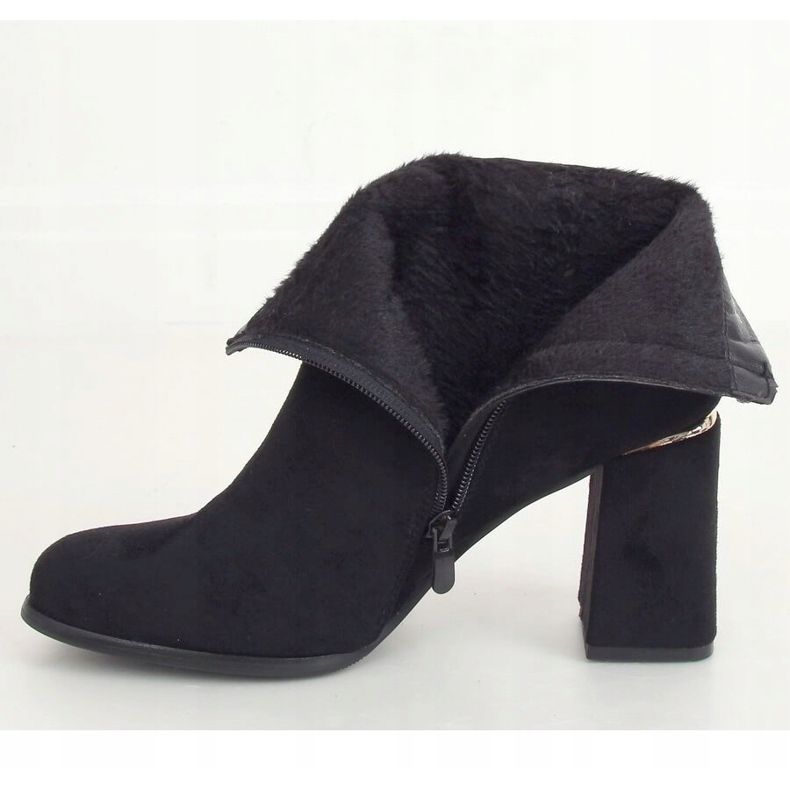 Botas pretas de salto alto 6053 pretas preto 1