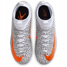 Chuteiras Nike Mercurial Superfly 7 Academy CR7 FG / MG Jr CV3182-180 branco 4