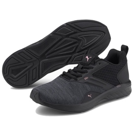 Sapatos masculinos Puma Nrgy Comet cinza-preto 190556 40 3