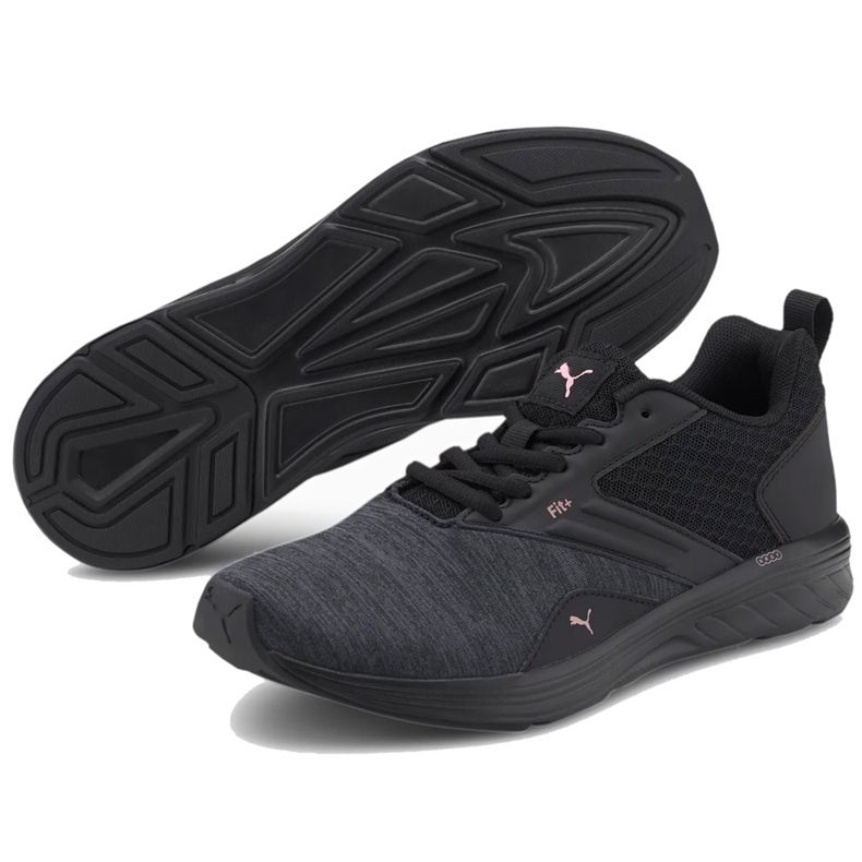 Sapatos masculinos Puma Nrgy Comet cinza-preto 190556 40 3