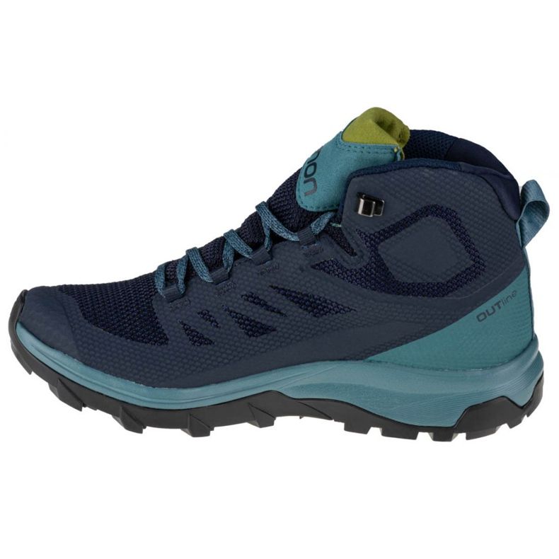 Salomon Outline Mid Gtx W 404846 azul marinho 1