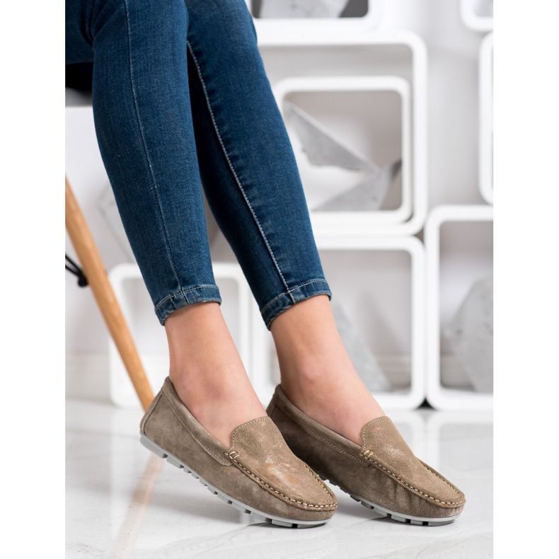 Filippo Mocassins de couro marrom 2