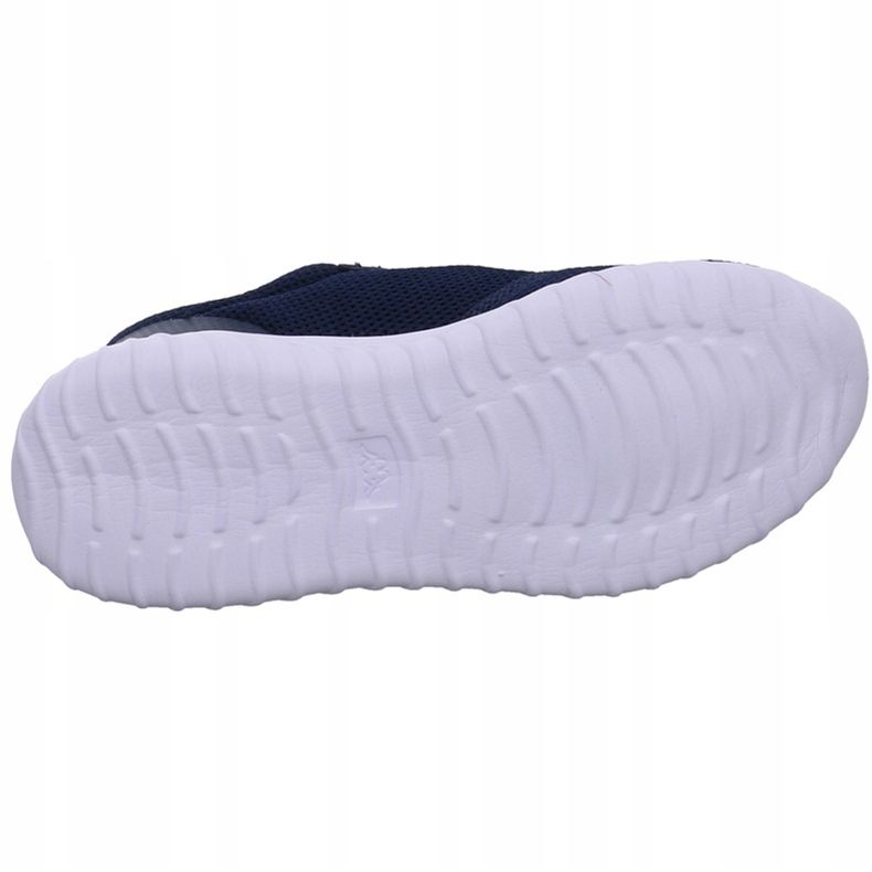 Sapatos infantis Kappa Ces K azul marinho e branco 260798K 6710 azul-marinho 4