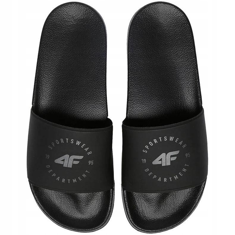 Chinelos masculinos 4F pretos NOSD4 KLM202 21S 1