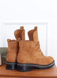 Botas femininas com cordões marrons NC1035 Camel marrom 1